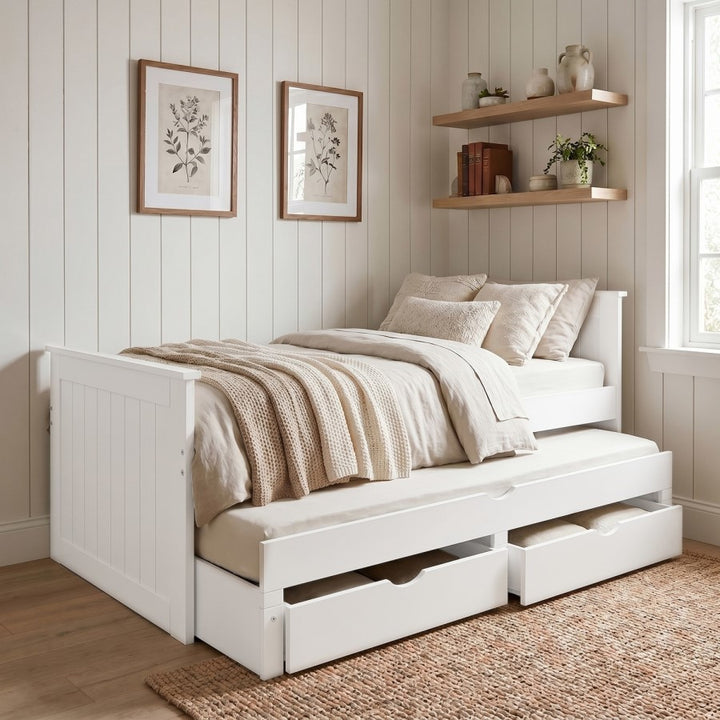 Brancaster Captains Guest Bed with Trundle & Storage