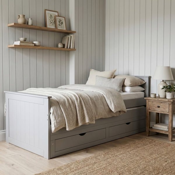 Brancaster Captains Guest Bed with Trundle & Storage