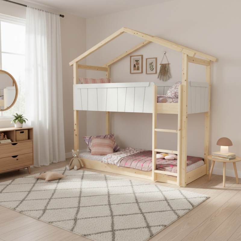 Mathy by Bols Star Light House Bunk Bed