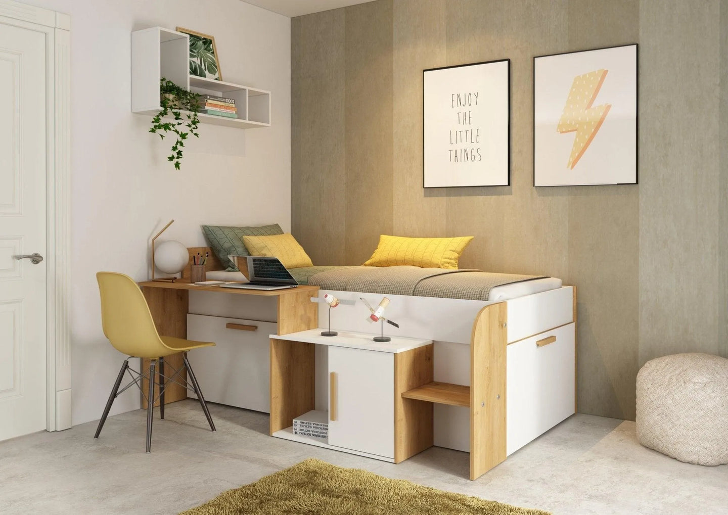 Sacha Storage Midsleeper