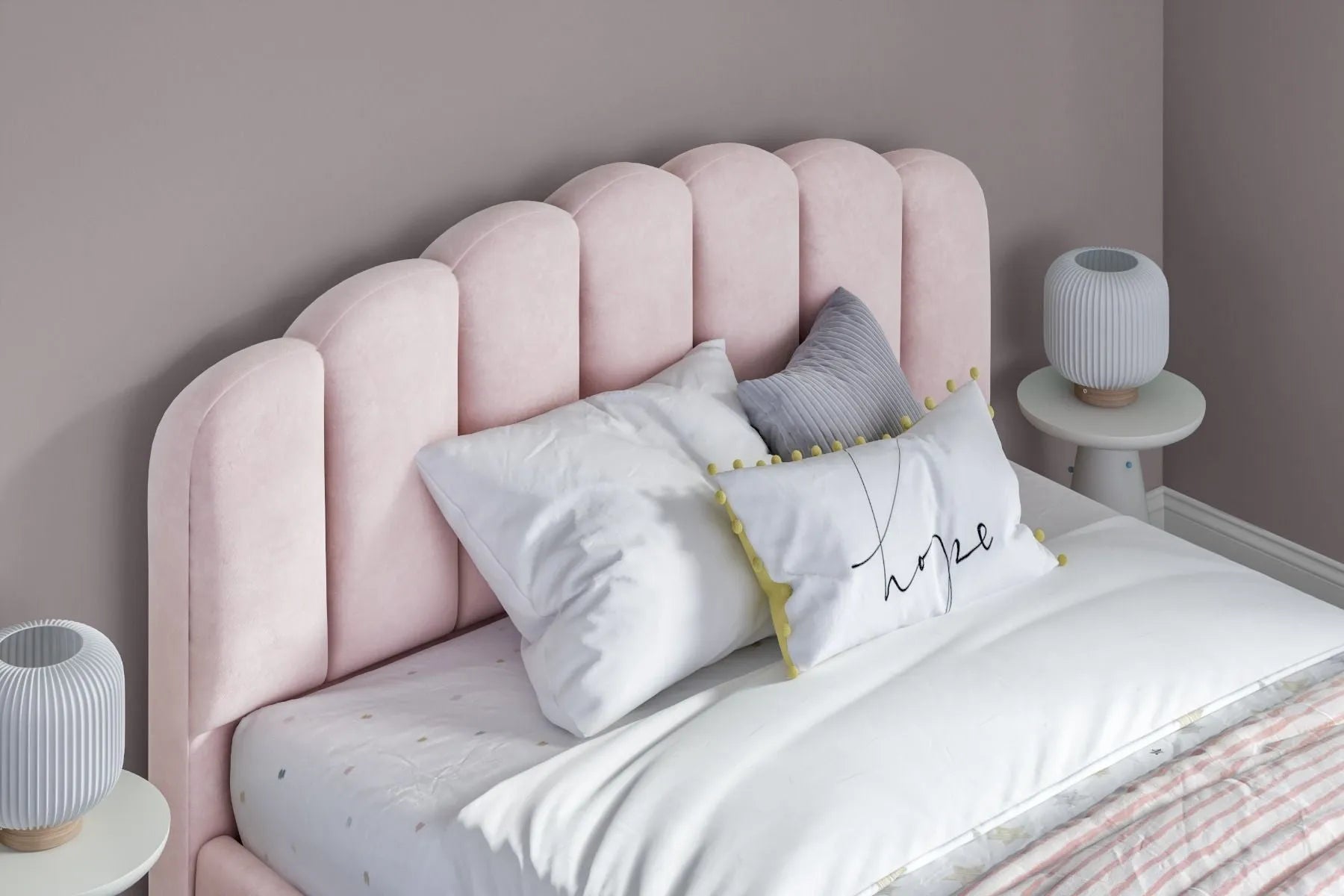scallop-velvet-pink-bed-frame