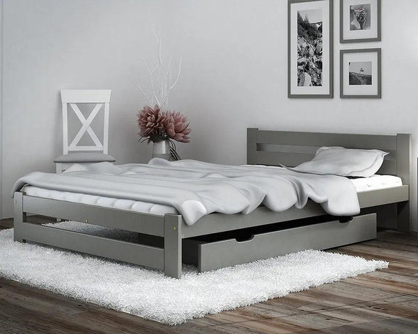 Scandi Wooden Bed Frame