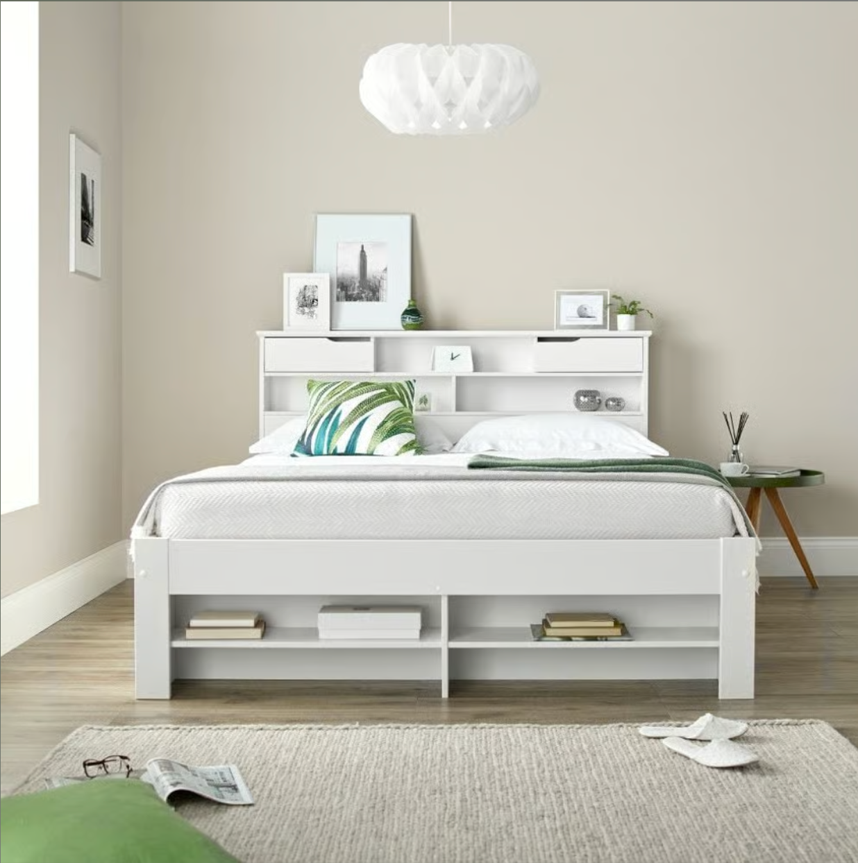 Cavendish Double Wooden Storage Bed - Hover