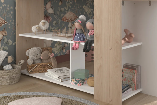 Shelter Midsleeper Bed with Desk& Storage