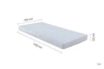 Sleepsoul Nimbus Foam Mattress - Single - Hover