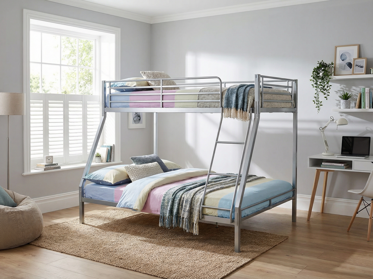 Skyline Metal Triple Bunk Bed