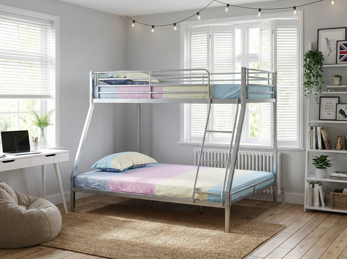 Skyline Metal Triple Bunk Bed