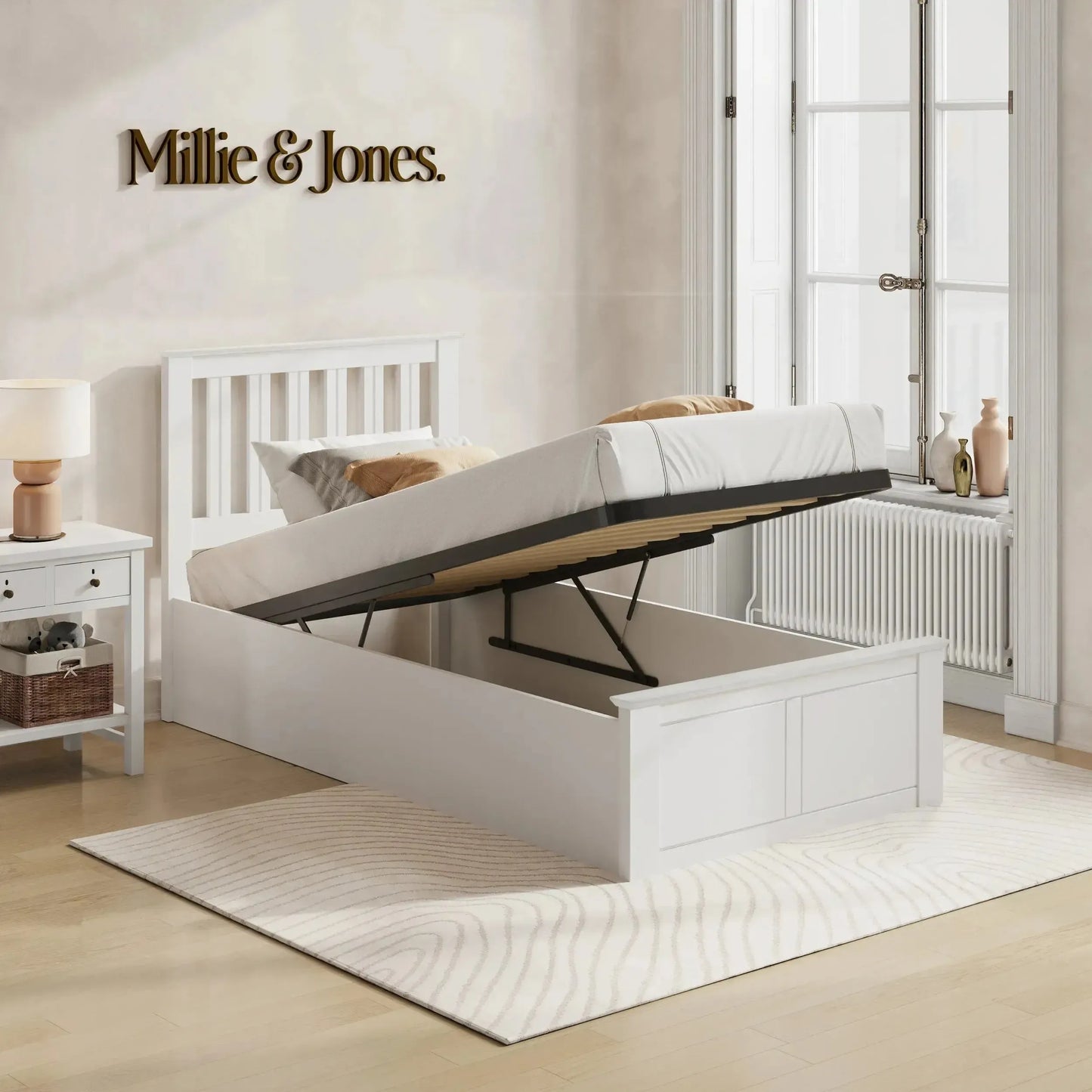 Solis Ottoman Single Bed