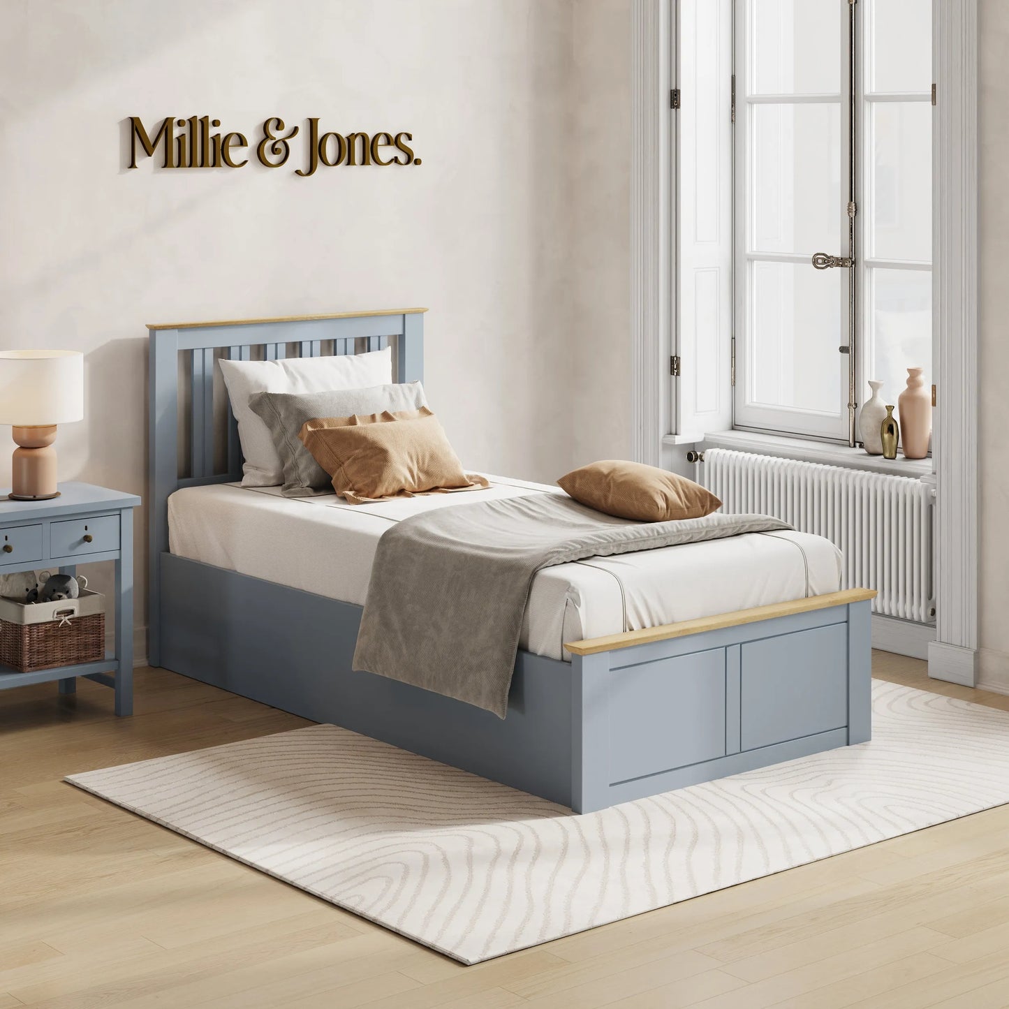 Solis Ottoman Single Bed