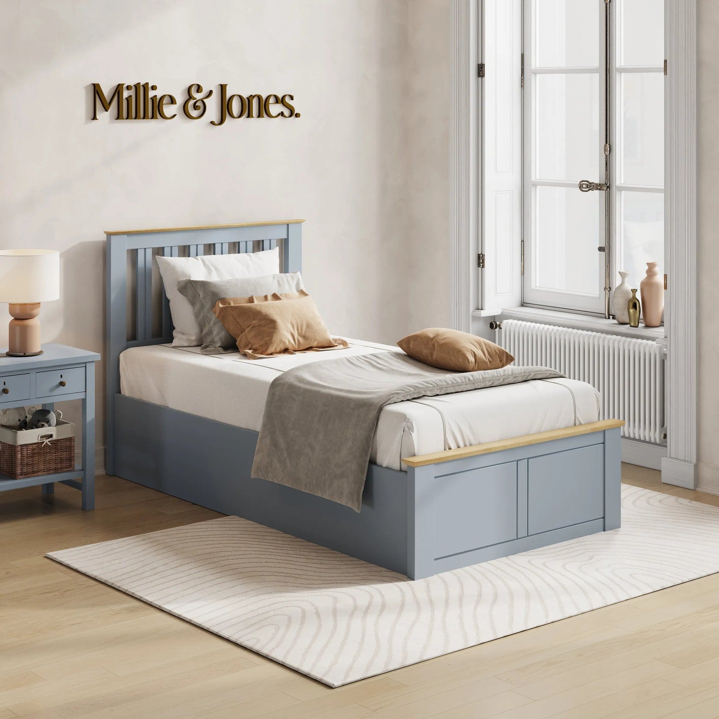 Solis Ottoman Single Bed