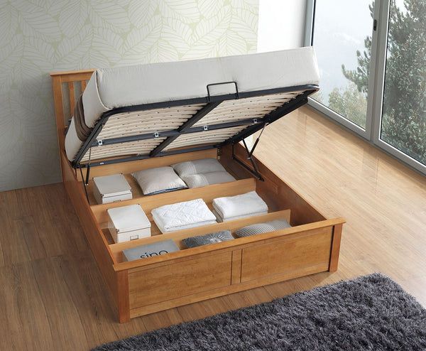 Solis Ottoman Double Bed