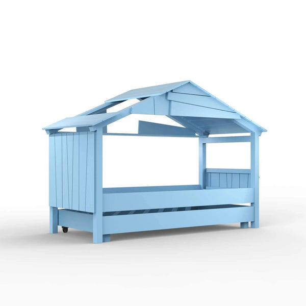 Star Treehouse Bed with Trundle Pull Out