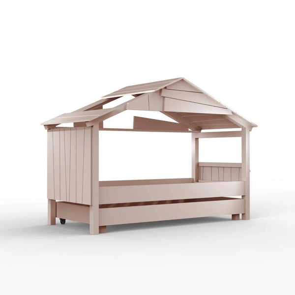 Star Treehouse Bed with Trundle Pull Out
