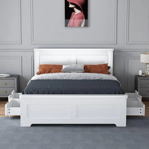 StowWell 4 Drawer Double Bed Frame