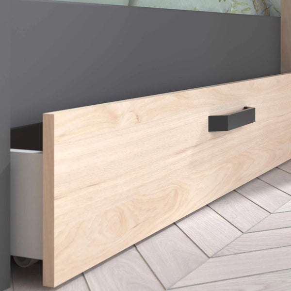 Stowe Bunk Bed - Drawers, Wardrobe & Shelves