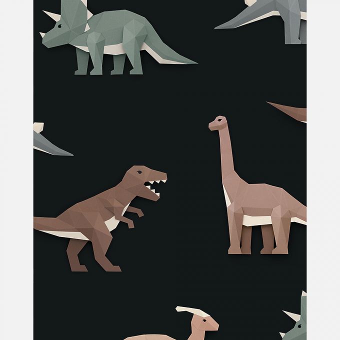 StudioDitte Dinosaur wallpaper dark