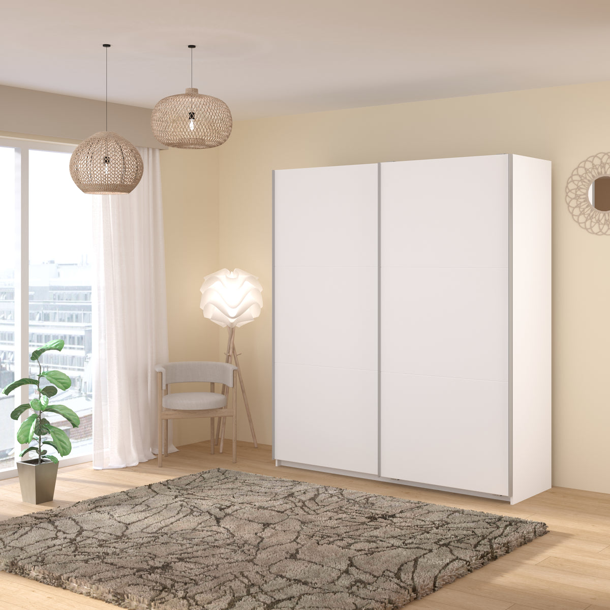 Swing White Wardrobe