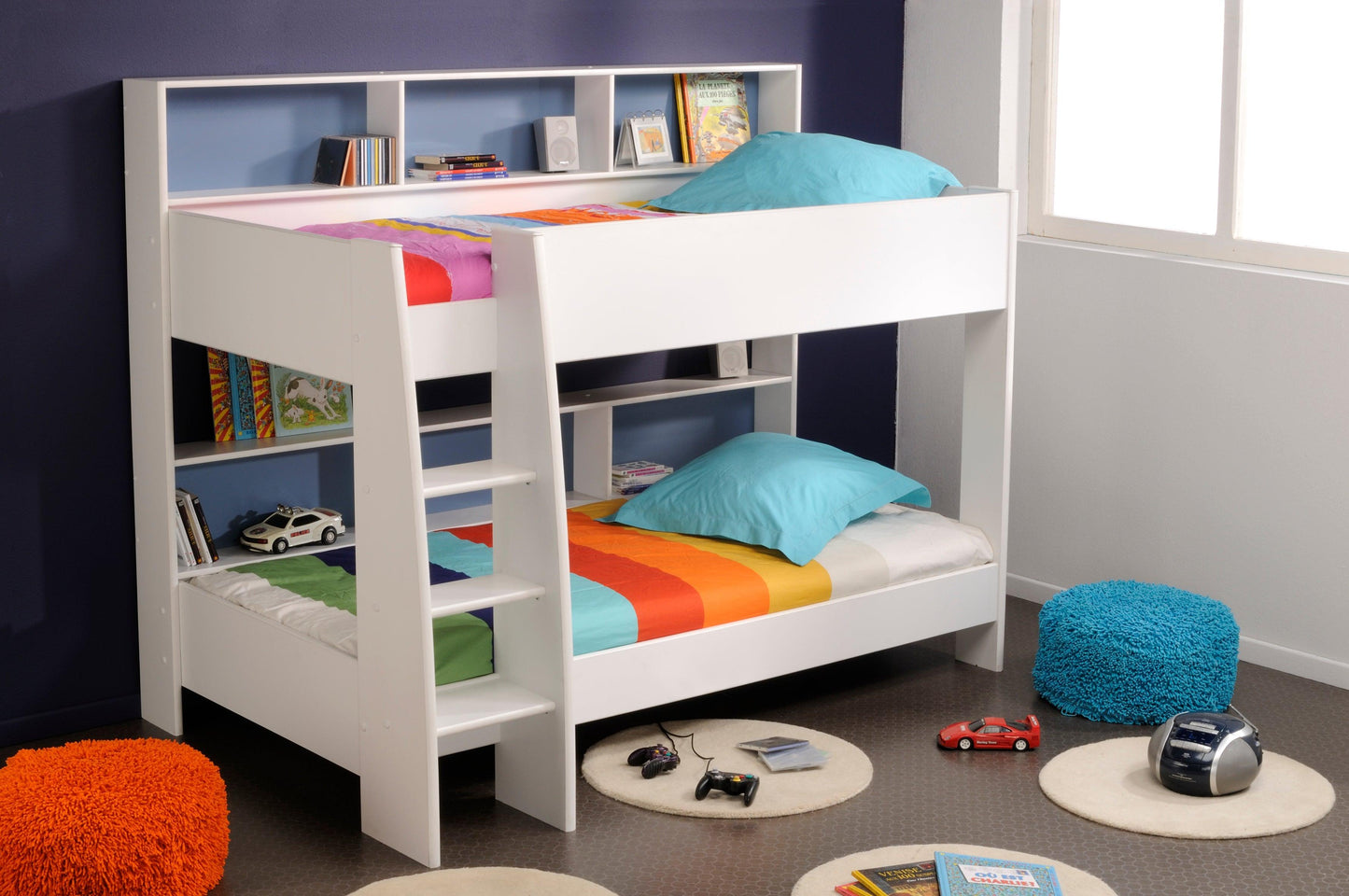 The Tam Tam Bunk Bed - Optional Drawers Underneath - Millie & Jones