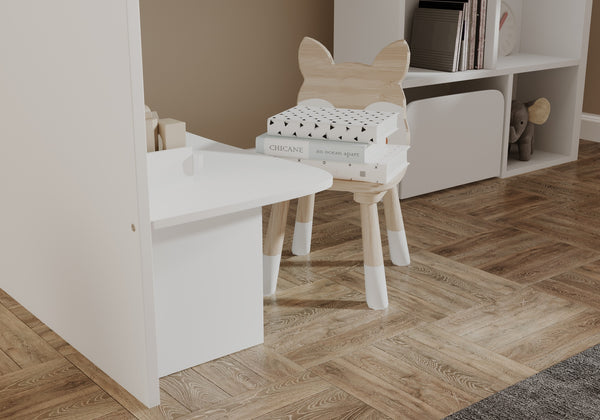 Tenby Mid Sleeper with Desk & Storage