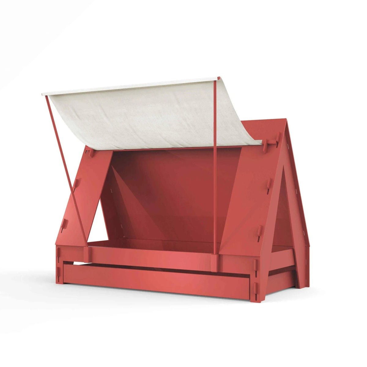 Tent Bed with Trundle