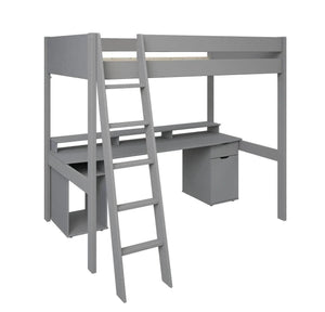 Tera Solid Wood Small Double Gaming High Sleeper