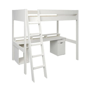 Tera Solid Wood Small Double Gaming High Sleeper