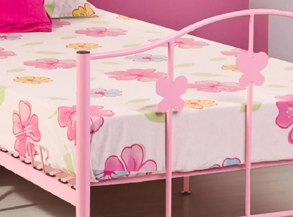 The Annabelle Metal Butterfly Bed