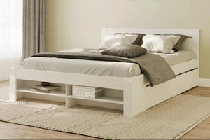 Tokyo Double Storage Bed + Deluxe Pocket Sprung Mattress Bundle
