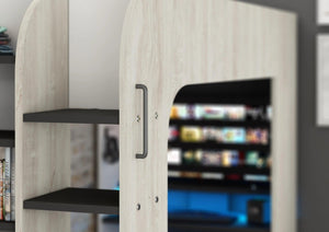 Trasman Loft Pod Gaming High sleeper with Pull-out Sofa (single)