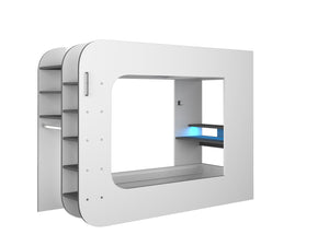 Trasman Loft Pod Gaming High sleeper with Pull-out Sofa (single)