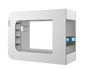 Trasman Loft Pod Gaming High sleeper with Pull-out Sofa (single)