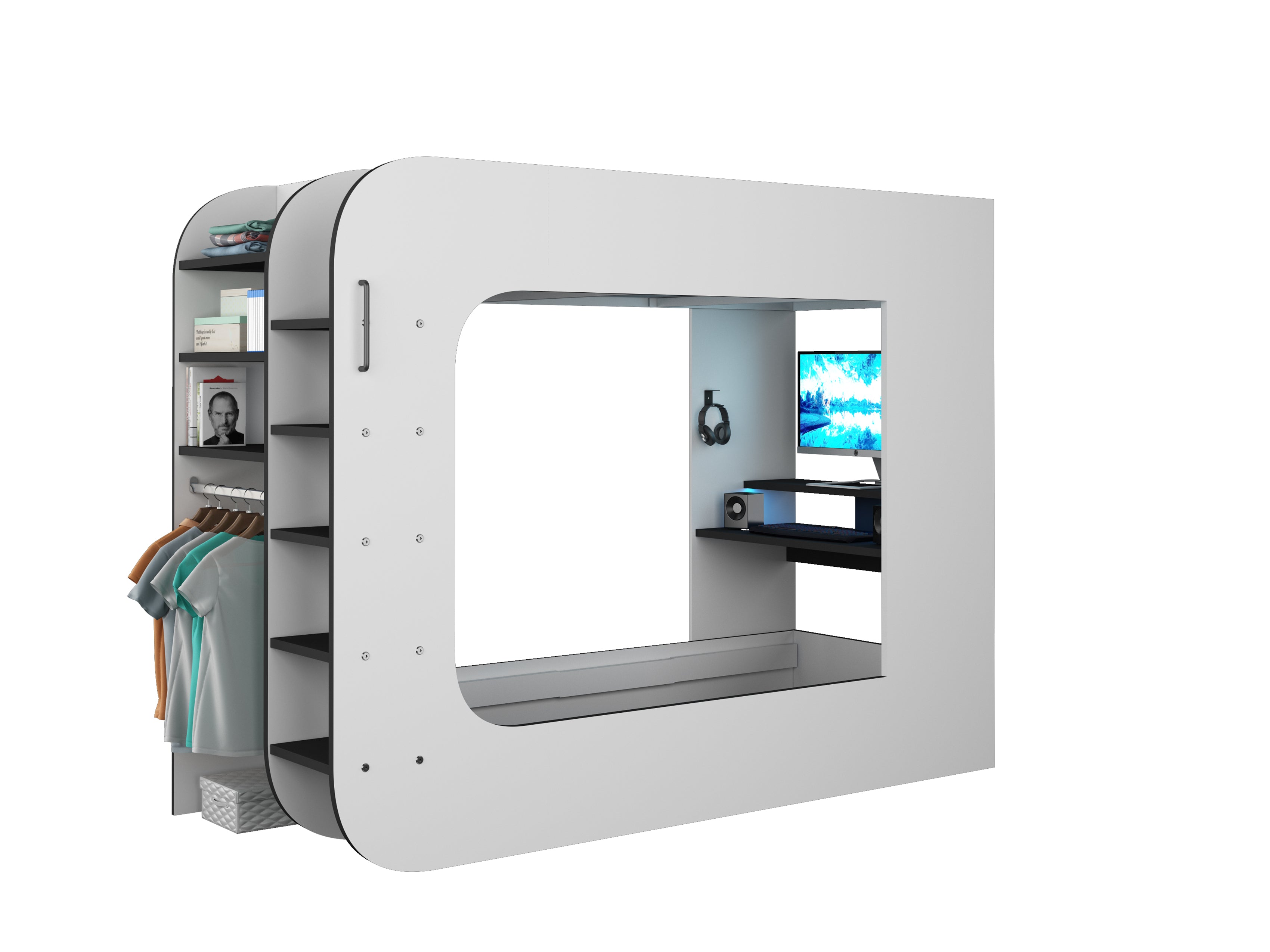 trasman-loft-pod-gaming-high-sleeper-with-pull-out-sofa-single