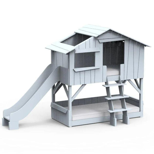 Treehouse Bunk Bed with Slide