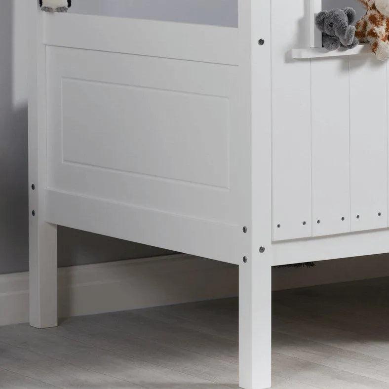 Treehouse Wooden White Toddler Bed - Hover