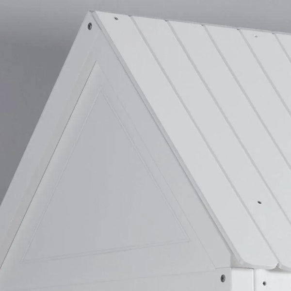 Treehouse Wooden White Toddler Bed