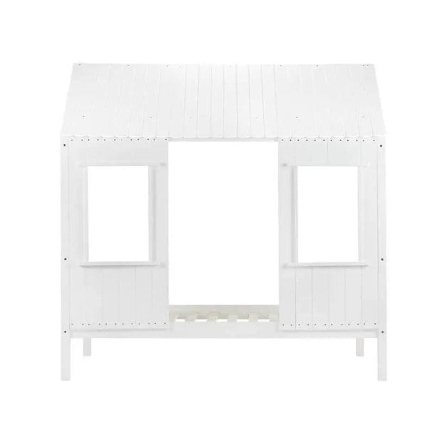 Treehouse Wooden White Toddler Bed
