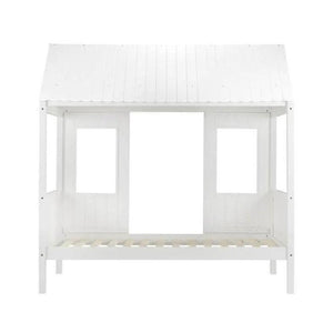Treehouse Wooden White Toddler Bed