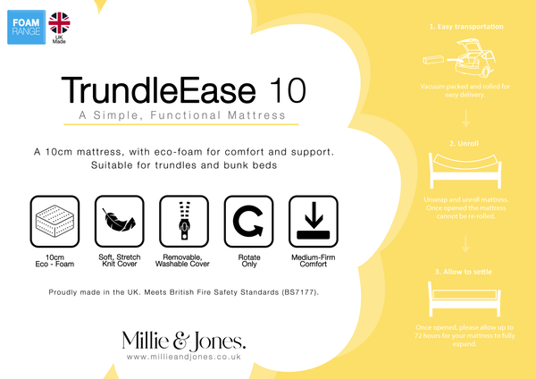 TrundleEase 10 Mattress