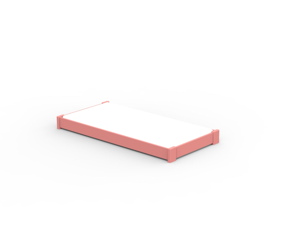 Mathy by Bols Dominique Virginie Montessori Floor Bed in Coral