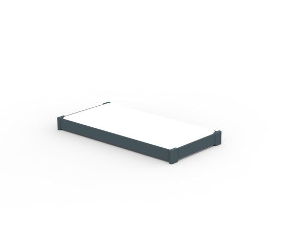 Mathy by Bols Dominique Virginie Montessori Floor Bed in Basalt Grey