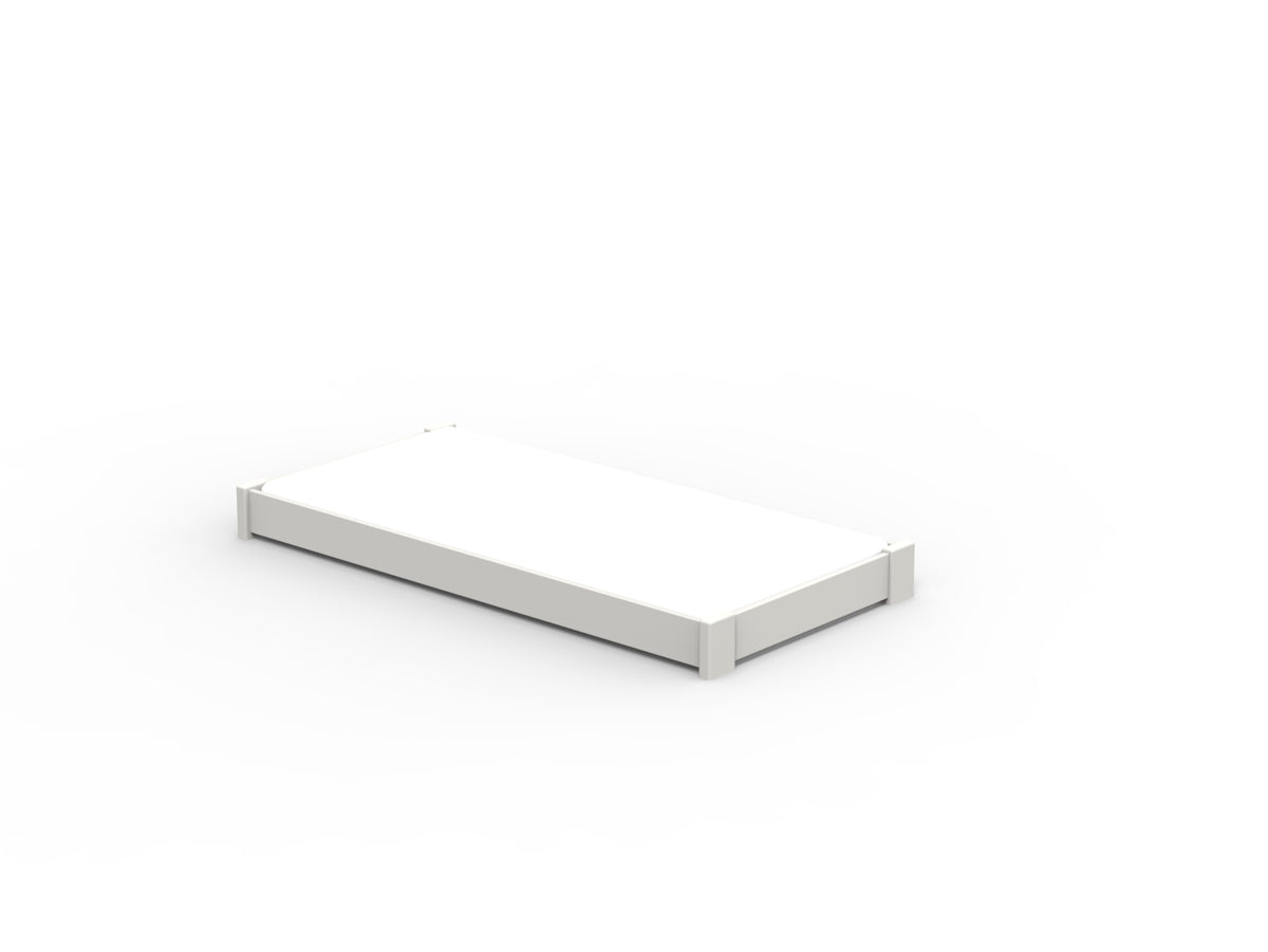Mathy by Bols Dominique Virginie Montessori Floor Bed in Pearl Grey