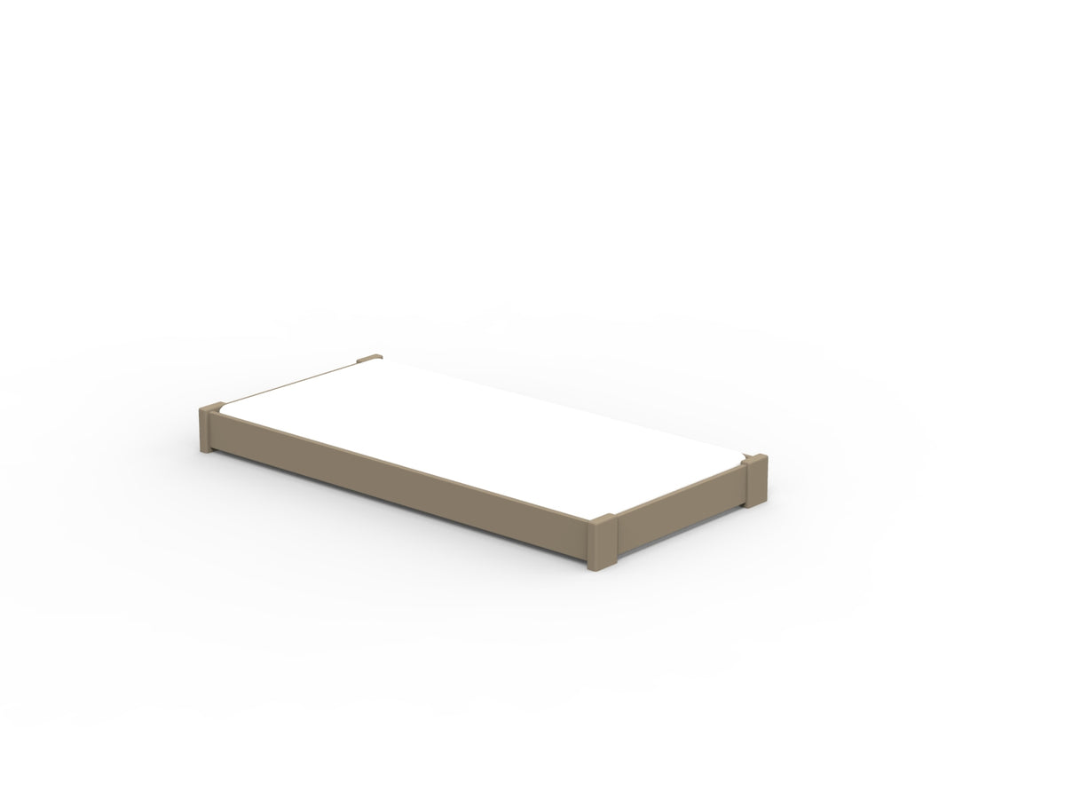 Mathy by Bols Dominique Virginie Montessori Floor Bed in Linen