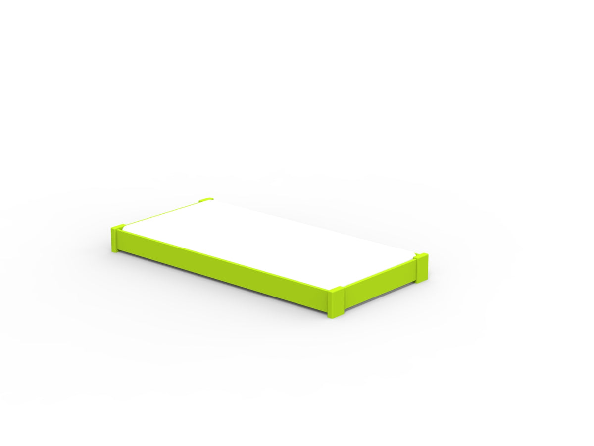 Mathy by Bols Dominique Virginie Montessori Floor Bed in Apple Green