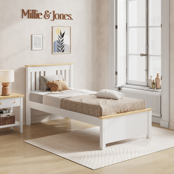 Wilfred Classic Single Bed with Drawers