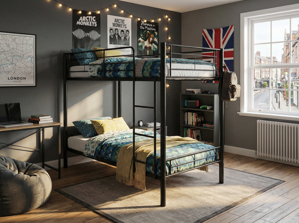 Alfie Metal Detachable Bunk Bed