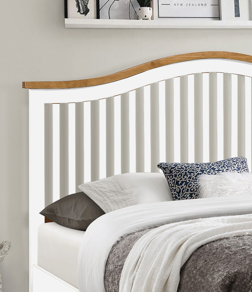 Brackenwood Curved Wooden Bed Frame - detail
