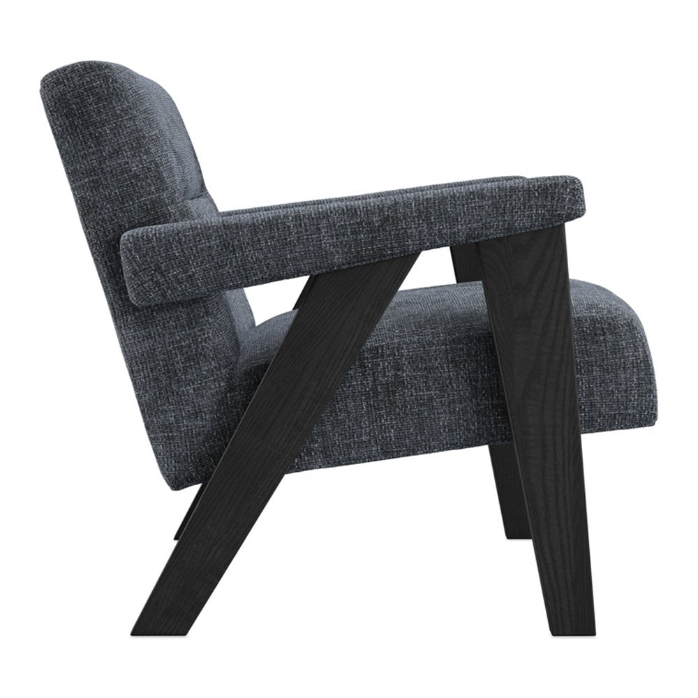 Albemarle velvet tweed armchair