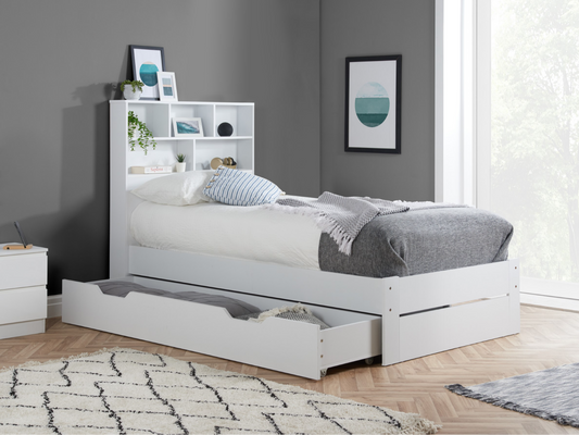 Alfie White Storage Bed