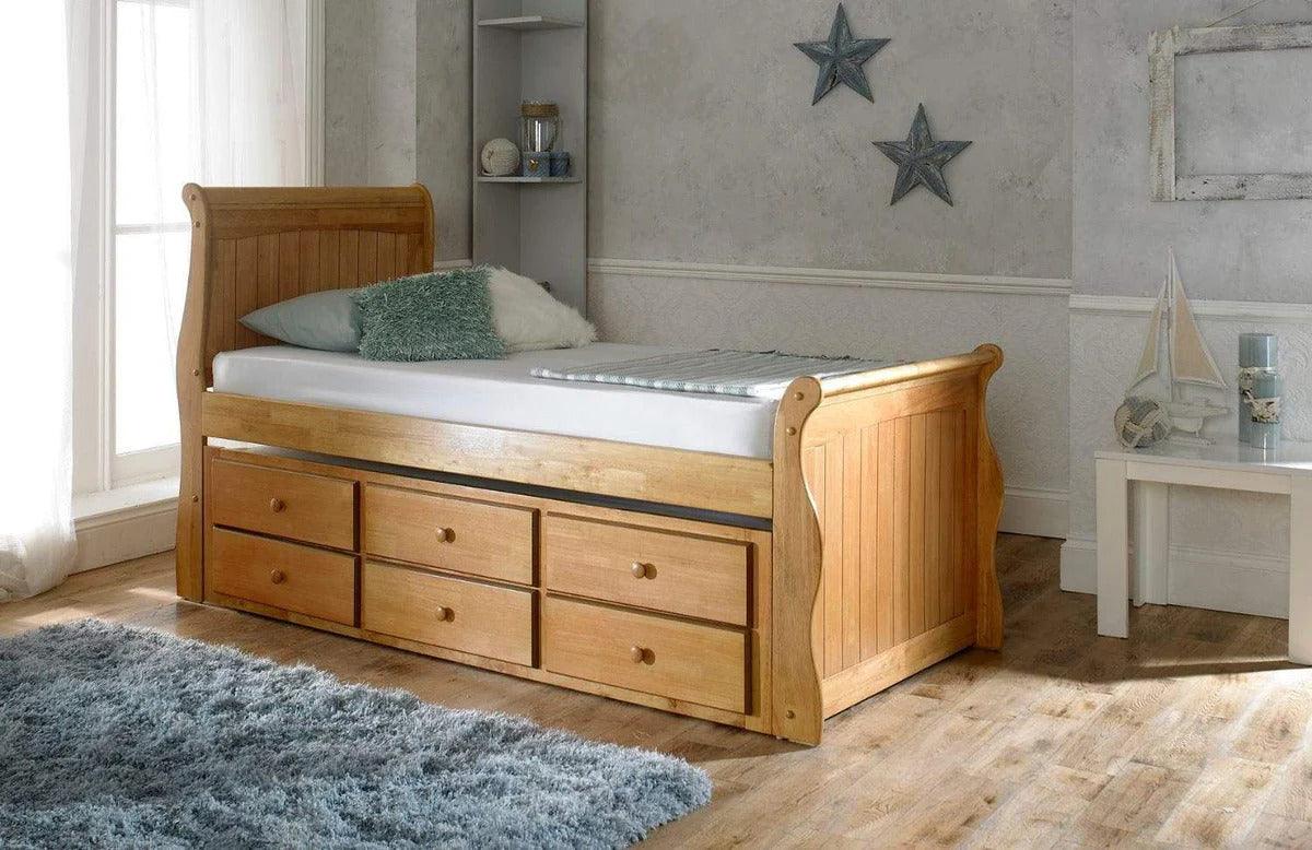 The Pembroke Guest Bed - Oak - Millie & Jones