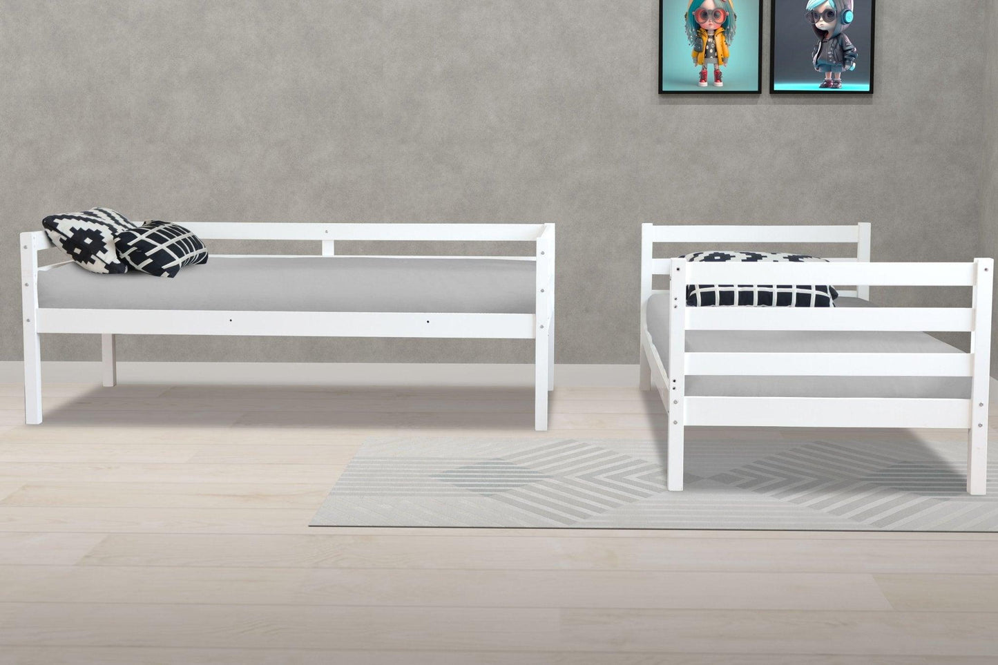 Bailey Wooden Bunk Bed - Millie & Jones